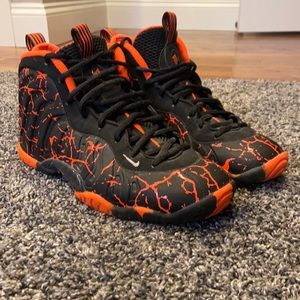 Nike Little Posite ‘Lava’ Size 6Y